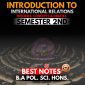 Introduction to International relations: Theories, Concepts and Debates Notes IN HINDI MEDIUM
